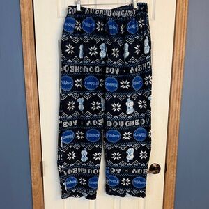 Pillsbury Doughboy Men's Pajama Bottoms - Navy and White